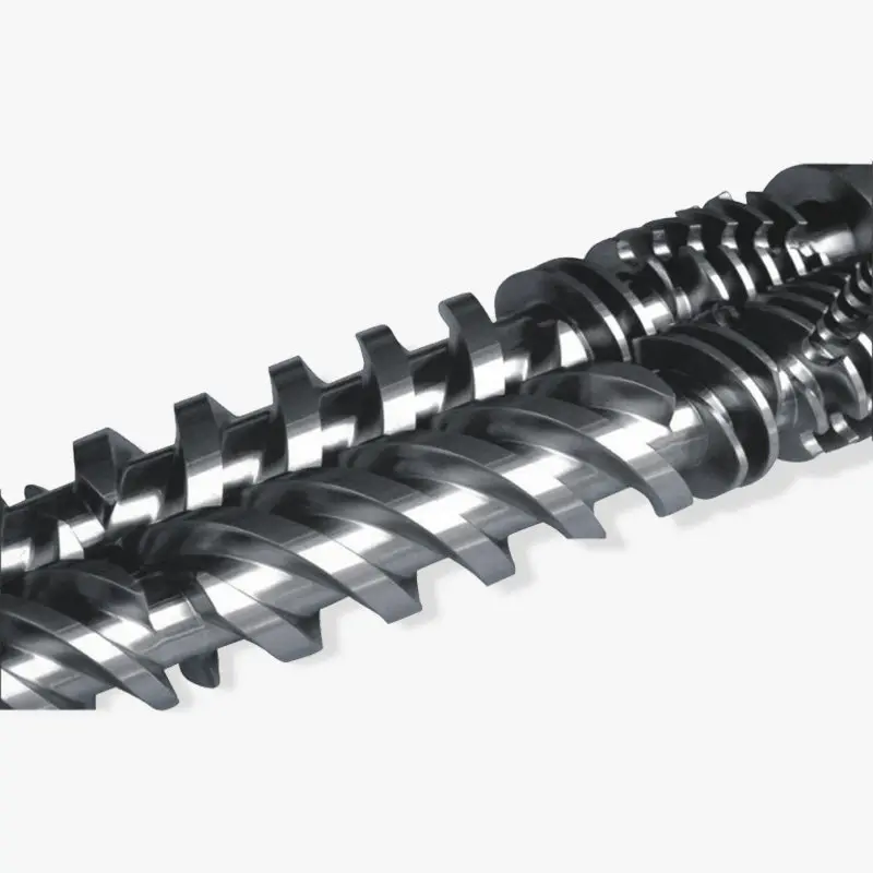Dual alloy screw
